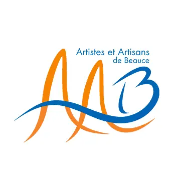 Logo AAB orange et bleu