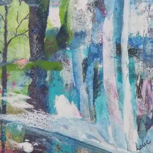 Oeuvre « à l'orée » de Louise Champagne